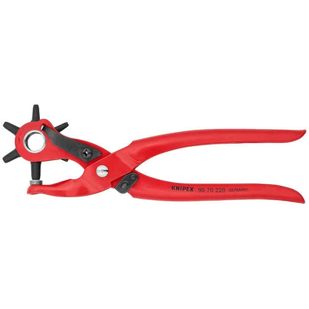 Клещи замби, червени 220mm, 90 70 220 EAN, KNIPEX