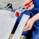 Клещи за чупене на фаянсови плочки, 250 mm, 91 13 250 SB, KNIPEX