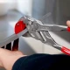 Клещи за чупене на фаянсови плочки, 250 mm, 91 13 250 SB, KNIPEX