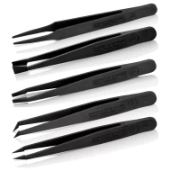 Комплект пинсети пластмасови ESD, 5ч, 92 00 05 ESD, KNIPEX