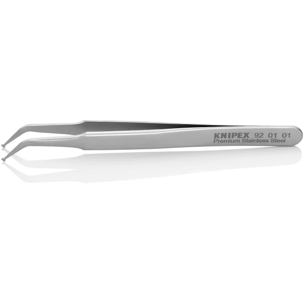 Пинсета прецизна неръждаема SMD, 92 01 01, KNIPEX