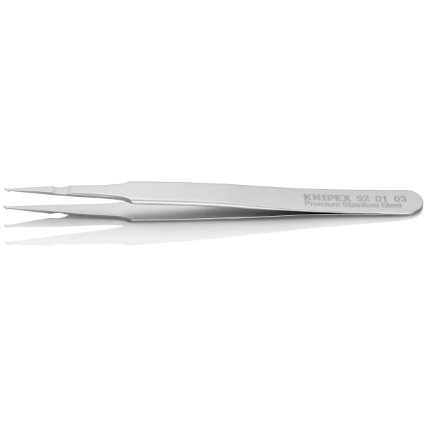 Пинсета прецизна неръждаема SMD, 92 01 03, KNIPEX