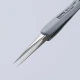 Пинсета прецизна неръждаема с гумирана дръжка ESD 112mm, 92 21 12 ESD, KNIPEX