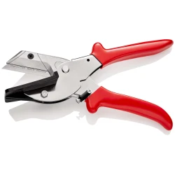 Ножица плоска за кабели с пластмасови обложки 215mm, 94 15 215, KNIPEX
