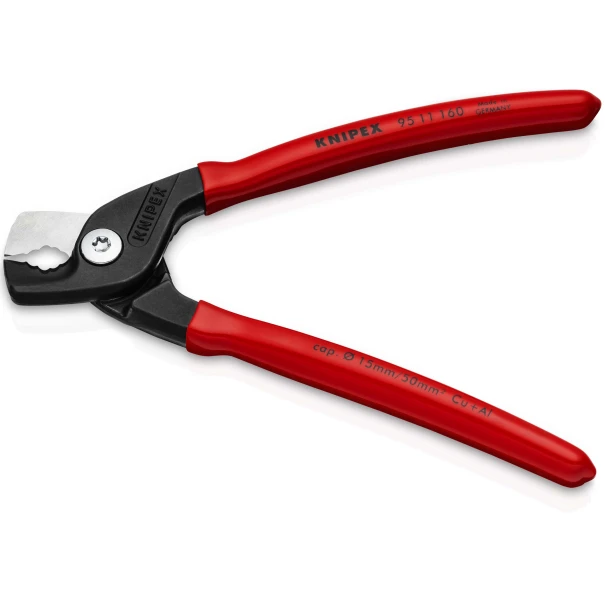 Ножица за кабели StepCut, 160mm, до 50mm², 95 11 160, KNIPEX