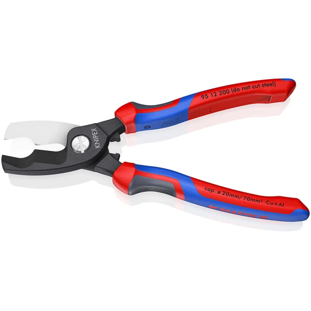 Ножица за кабели 3K KNIPEXtend, до 70mm², 200mm, 95 12 200, KNIPEX
