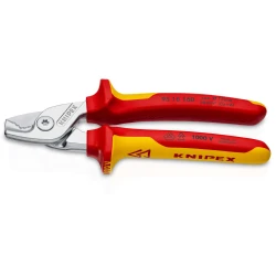 Ножица за кабели StepCut изолирана до 50mm², 160mm, 95 16 160, KNIPEX