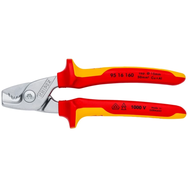 Комплект инструменти електротехнически за рязане, 00 31 30 BK V02, KNIPEX