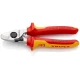 Ножици за кабели 165 mm, 95 26 165 SB, KNIPEX