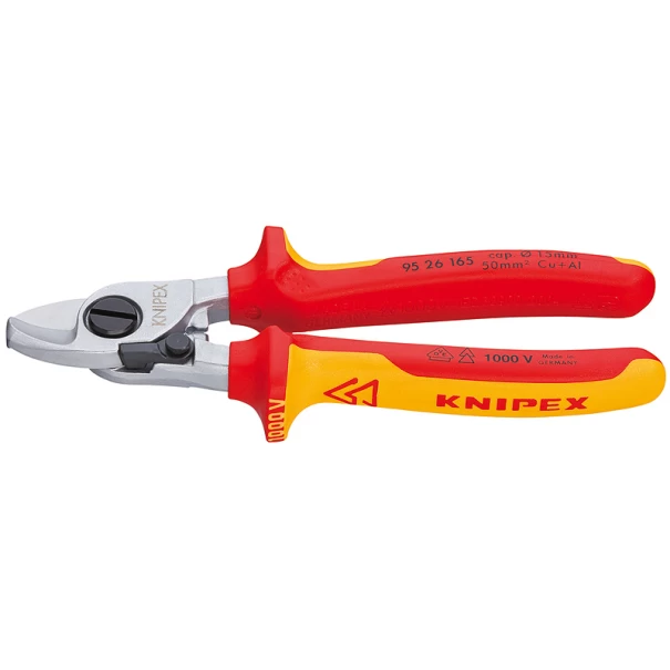 Ножици за кабели 165 mm, 95 26 165 SB, KNIPEX