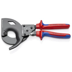 Ножица за кабели с тресчотка до 380 mm², 280mm, 95 31 280, KNIPEX