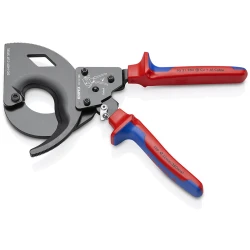 Ножица за кабели с тресчотка до 380 mm², 280mm, 95 31 280, KNIPEX