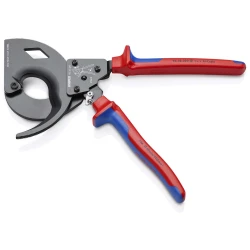 Ножица за кабели с тресчотка до 600 mm², 320mm, 95 32 320, KNIPEX