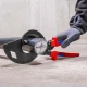 Ножица за кабели с тресчотка до 600 mm², 320mm, 95 32 320, KNIPEX