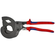 Ножица с тресчотка за въздушни кабели ACSR, до Ø32 mm, 340 mm, 95 32 340 SR, KNIPEX