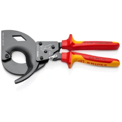 Ножица за кабели с тресчотка до 380 mm², 280 mm, 95 36 280, KNIPEX