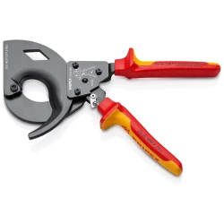 Ножица за кабели с тресчотка до 380 mm², 280 mm, 95 36 280, KNIPEX