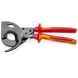 Ножица за кабели с тресчотка до 600 mm², 320 mm, 95 36 320, KNIPEX