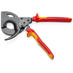 Ножица за кабели с тресчотка до 600 mm², 320 mm, 95 36 320, KNIPEX