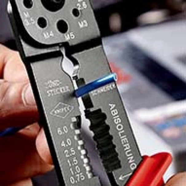 Клещи за кримпване полирани 0,5-2,5mm², 230mm, 97 21 215 B, KNIPEX