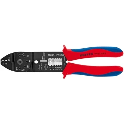 Клещи за кримпване полирани 230 mm, 97 21 215 B SB, KNIPEX