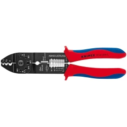 Клещи за кримпване полирани 230 mm, 97 21 215 C, KNIPEX