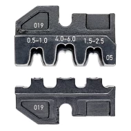 Профил за пресоване за не изолирани отворени конектори 4,8 + 6,3 mm, 97 49 05, KNIPEX