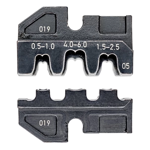 Профил за пресоване за не изолирани отворени конектори 4,8 + 6,3 mm, 97 49 05, KNIPEX