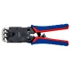 Клещи за кримпване на конектори Western, RJ 10, RJ 11/12, RJ 45, 200 mm, 97 51 12, KNIPEX