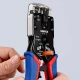 Клещи за кримпване на конектори Western, RJ 10, RJ 11/12, RJ 45, 200 mm, 97 51 12, KNIPEX