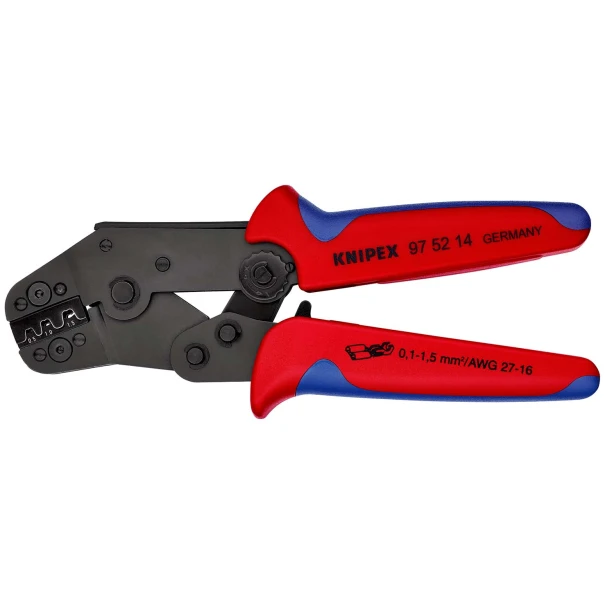 Кримп клещи полирани 195 mm, 97 52 14, KNIPEX