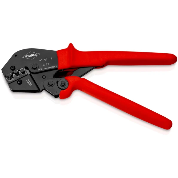 Клещи за кримпване, полирани, 250mm, 97 52 18, KNIPEX