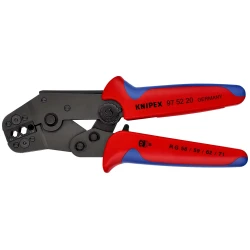 Клещи за кримпване полирани 195 mm, 97 52 20, KNIPEX