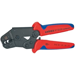 Клещи за кримпване полирани 195 mm, 97 52 20, KNIPEX