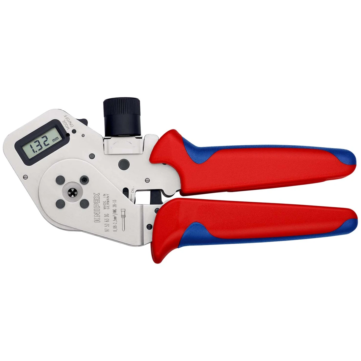 KNIPEX дигитални клещи за кримпване 97 52 63 DG