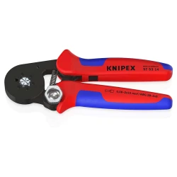 Клещи за кримпване саморегулируеми 0,08 до 16 mm², 180mm, 97 53 14 SB, KNIPEX
