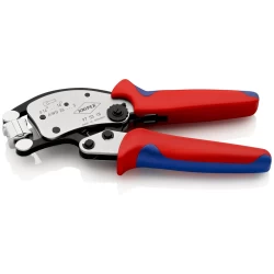 Клещи за кримпване саморегулируеми за кабелни гилзи Twistor16, 200mm, 97 53 18, KNIPEX