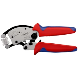 Клещи за кримпване самонастройващи се Twistor16®, хромирани 260mm, 97 53 18 SB, KNIPEX