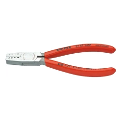 Кримпващи клещи за изолирани накрайници 145 mm, 97 61 145 F, KNIPEX