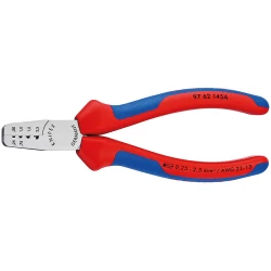 Кримпващи клещи за накрайници 145 mm, 97 62 145 A, KNIPEX