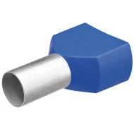 Двоен кабелен накрайник Twin с пластмасова яка,  2 x 2,5 mm², 100 бр., 97 99 374, KNIPEX