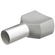Двоен кабелен накрайник Twin с пластмасова яка, 2 x 4 mm², 100 бр., 97 99 375, KNIPEX