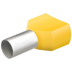 Двоен кабелен накрайник Twin с пластмасова яка, 2 x 6 mm², 50 бр, 97 99 376, KNIPEX