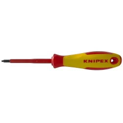 Отвертка за винтове Robertson R1 четиристен, 98 12 01, KNIPEX