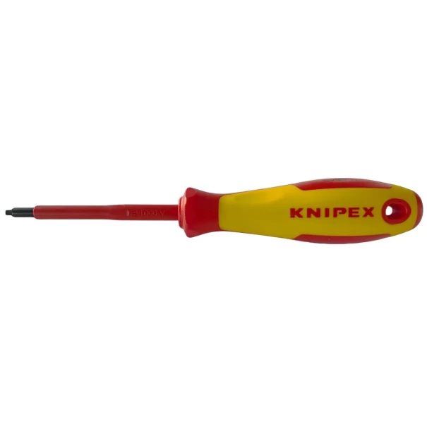 Отвертка за винтове Robertson R1 четиристен, 98 12 01, KNIPEX