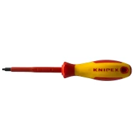 Отвертка за винтове Robertson R2 четиристен, 98 12 02, KNIPEX