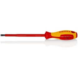 Отвертка плоска изолирана 6.5x1.2mm 150mm, 98 20 65, KNIPEX
