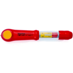 Ключ динамометричен с външен четиристен 3/8", може да се свърже 290 mm, 5-25 Nm, 98 33 25, KNIPEX