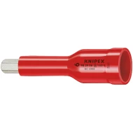 Вложка гаечна шестостен, S 5 mm, 3/8" 75 mm, 98 39 05, KNIPEX