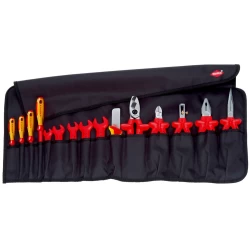 Чанта навиваща се с изолирани инструменти, 15ч, 98 99 13, KNIPEX